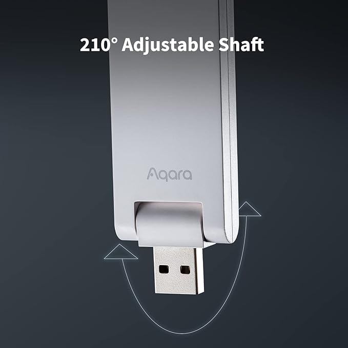 Aqara Smart Hub E1 for Home Automation, 2.4 GHz Wi-Fi Required, Features Aqara Zigbee (Not Third-Party), Powered by USB-A, Small Size, Supports HomeKit, Alexa, Google Assistant, IFTTT