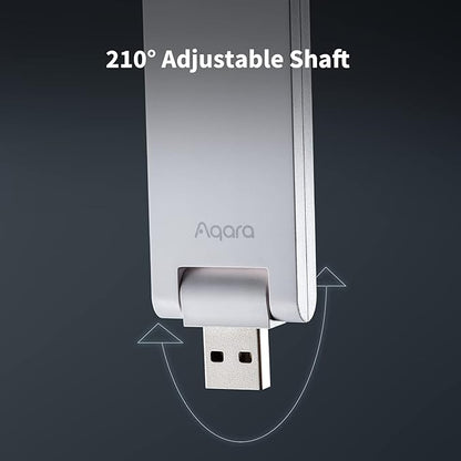 Aqara Smart Hub E1 for Home Automation, 2.4 GHz Wi-Fi Required, Features Aqara Zigbee (Not Third-Party), Powered by USB-A, Small Size, Supports HomeKit, Alexa, Google Assistant, IFTTT