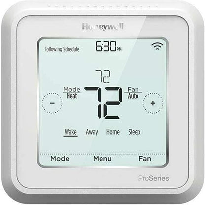 Honeywell Home TH6320ZW2003 T6 Pro Z-Wave Only Progammable, Low Voltage, with up to 3 Heat/2 Cool Heat Pump or 2 Heat/2 Cool Conventional with Extended 5-Year Warranty, White, Non Wi-Fi Compatible
