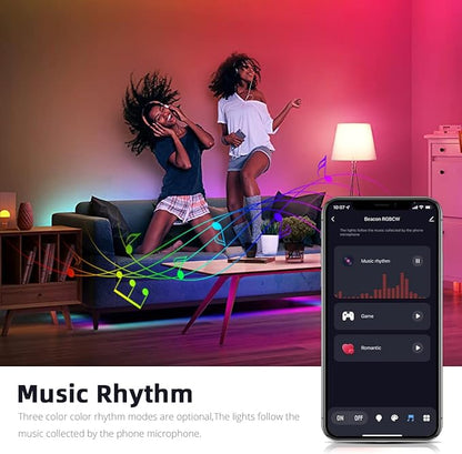 YSJX Lights, Pack of 5, LED Light Bulb AC85-265V E27 15W RGBW Music Bluetooth 4.0 APP Control Smart Home Life Lamp, Household Bulbs