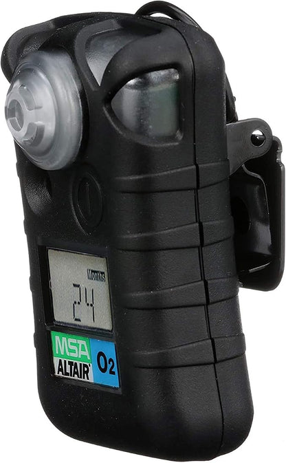 MSA 10092523 ALTAIR Single-Gas Detector - (O2) Oxygen (Low: 19.52%, High 23.0%), Color: Black, Portable Gas Monitor, Durable, Handheld, UL Standard-Approved