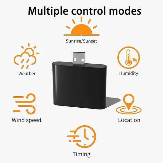 Smart Bridge Compatible with Alexa Google Phone for Tuya App Let Motorized Shades Realize Smart, Smart Bridge (Hub) (MH100)