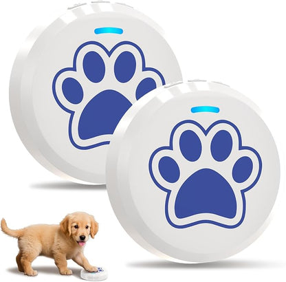 ChunHee Dog Training Bells for Door - Dog Door Bell for with 36 Custom Sounds | Dog Bell for Door Potty Training | Chew-Proof & Adjustable Volume (0-115dB) | Teach Puppies to Signal to Go Outside
