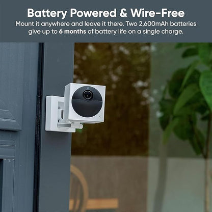 Cam Outdoor Add-on v2 (1 Camera, Requires Base Station) - 1080p HD Wireless Home Security Camera, 6-Month Battery Life, Color Night Vision, 2-Way Audio, PIR Motion Detection, 24/7 Recording