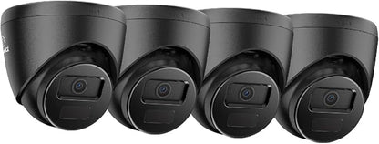 SANNCE 1080p Wired Home Security Camera with EXIR Night Vision, IP66 Waterproof for Outdoor Indoor Video Surveillance 4Pcs