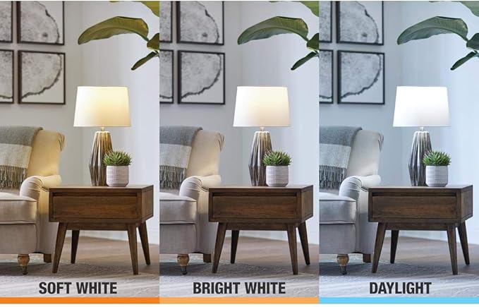EcoSmart 90-Watt Equivalent BR30 Dimmable LED Light Bulb with 3 Color Choices 2700K/3000K/5000K (2-Pack)