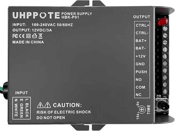 UHPPOTE Full Complete 125KHz RFID Card Outswinging Door Access Control Kit Including 600lbs Force Electric Magnetic Lock