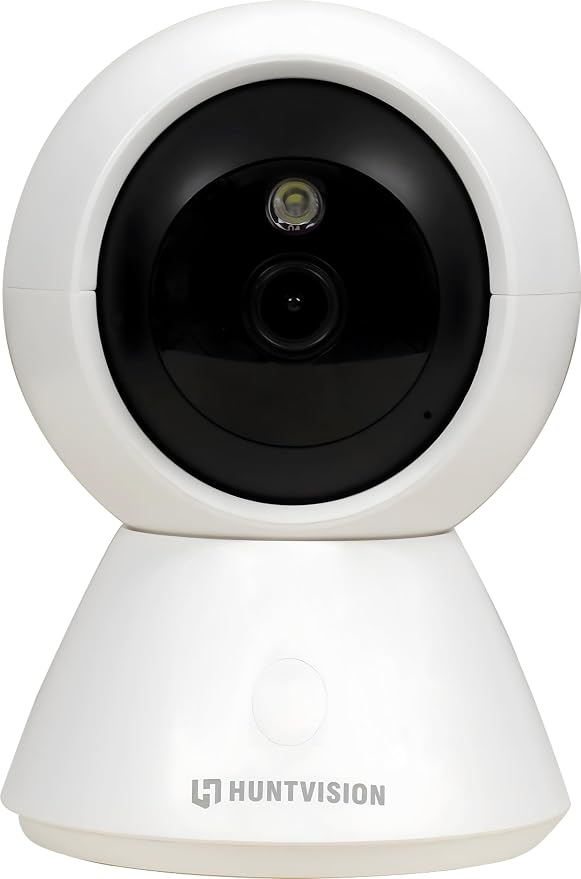 MeterMall HuntVision - 3MP Indoor WiFi PT Camera, Ivy Smart APP, Support 2.4G WiFi and Bluetooth, Day and Night Mode, Security Camera with Accurate Human Detection and Human Tracking