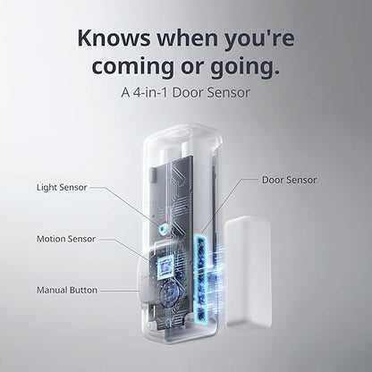 SwitchBot Door Alarm Contact Sensor- Smart Home Security Wireless Window Alarm and Door Sensor, Add SwitchBot Hub to Make it Compatible with Alexa (3)