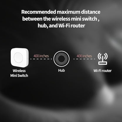 Aqara Wireless Mini Switch and Samrt Plug with Energy Monitoring,Requires Aqara Hub, Zigbee Connection,Smart Button for Smart Home Devices,Compatible with Alexa, Google Assistant, and Apple HomeKit