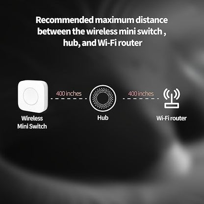Aqara Zigbee Wireless Mini Switch,Compatible with Apple HomeKit,Google Home,Alexa,Requires Aqara Hub,Versatile 3-Way Control Button for Smart Home Devices,Works with IFTTT