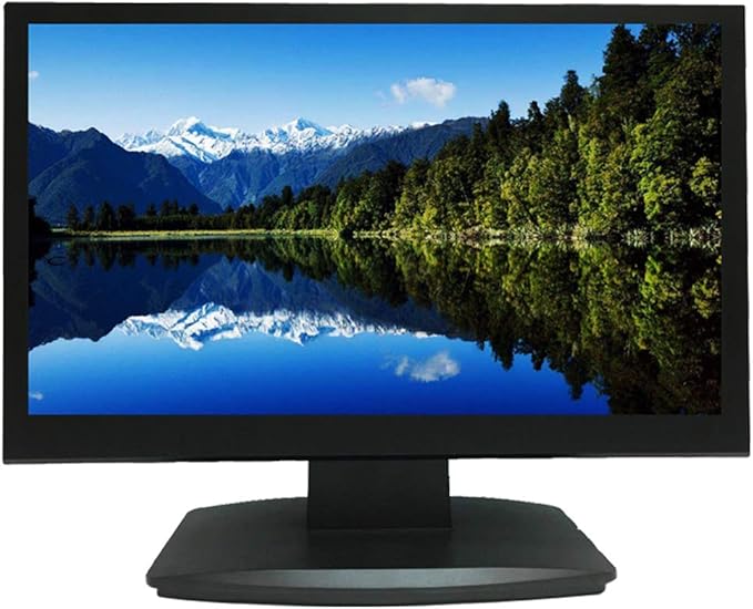 101AV Professional LED Security Monitor, 23.6 Inch HD-TVI, AHD, CVI & CVBS Analog HD 16:9, 1x HDMI & 2X BNC Inputs for CCTV DVR Office & Home Security Camera System
