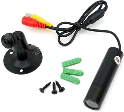 Vanxse® CCTV 1/3 CCD 1000TVL HD 3.6mm Mini Bullet Security Camera Indoor Surveillance Camera with Bracket
