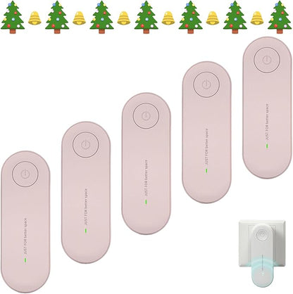 Air Purifier For Mold,2026 New Mag Air Remover Plug In Quiet Purifier, For Bedrooms, Toilets, Closets, Pet Room, Office (Pink)