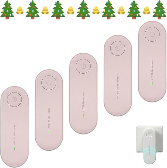 Air Purifier For Mold,2026 New Mag Air Remover Plug In Quiet Purifier, For Bedrooms, Toilets, Closets, Pet Room, Office (Pink)