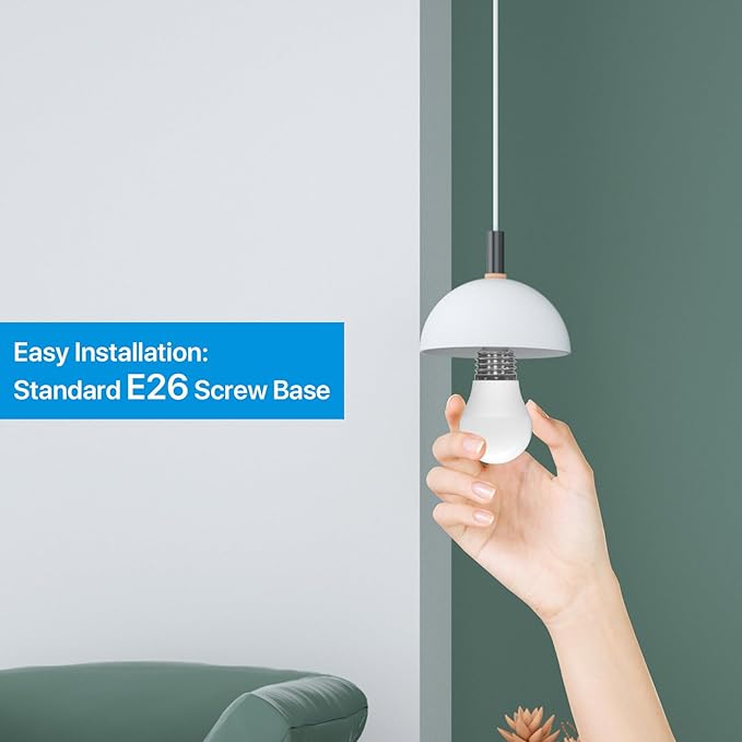 ORALUCE 丨 Bundle - A15 Lightbulbs Daylight White 5000K (Pack of 6) & Smart LED Bulb A19 Wi-Fi and Bluetooth (Pack of 4)
