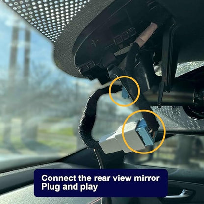 Fitcamx Front 4K+Rear 1080P Dash Cam Suitable for Acura MDX 2022 2023 2024, Gen4 (with Auto Dimming), OEM Look, Dual HD Video, Loop Recording, Built-in WiFi & APP, G-Sensor, Easy to Use, 128GB Card