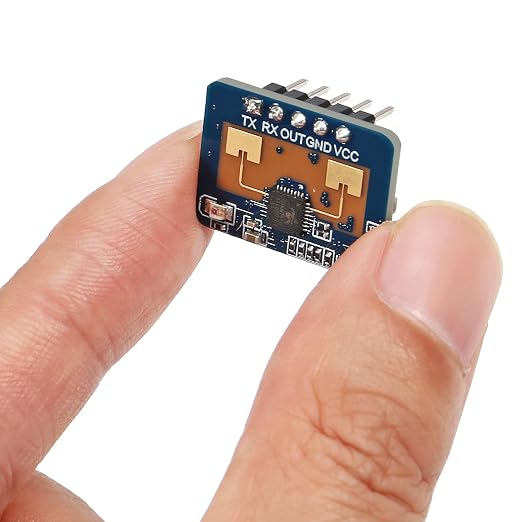 2pcs LD2410C Human Presence Radar Sensor Module LD2410 Millimeter Wave Radar Sensor HLK-LD2410 Sensor Module Non Contact 24GHz ISM Band Serial Port IO Level Output with Dupont Wire
