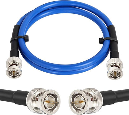 XRDS -RF 12G SDI Cable 3FT, SDI Video Cables 3G/6G/12G 75ohm BNC Male Cable Supports HD-SDI/3G/6G-SDI/4K/8K for Video Security Camera Converter