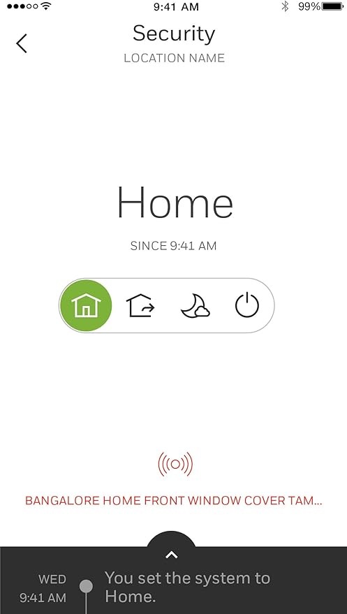 Honeywell Home RCHS5200WF Smart Home Security Base Station