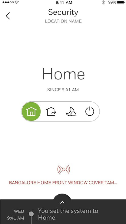 Honeywell Home RCHS5200WF Smart Home Security Base Station
