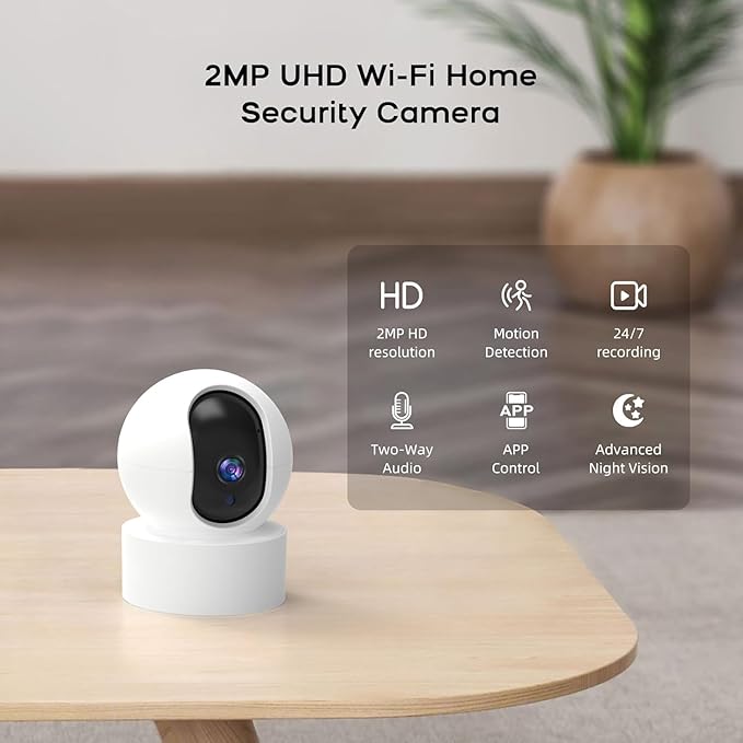 LWOHSI Wireless Alarm System for Home Security,DIY Door and Motion Sensors,3MP HD Security Camera,WiFi+GSM 4G/Tuya Phone APP Real-Time Alert,Work with Alexa and Google,No Monthly Fee