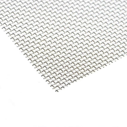 TIMESETL 3pcs Stainless Steel Woven Wire 20 Mesh - 12"x8"(30x21cm) Metal Mesh Sheet 1mm Hole Great for Air Ventilation - A4