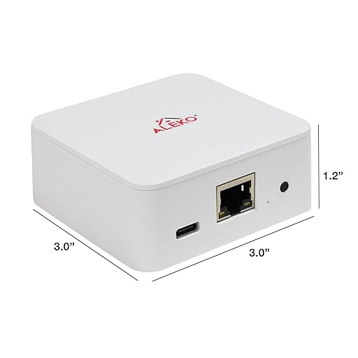 ALEKO Smart Hub for Patio Awnings, Blinds, Shades, & More | Control 20 Motors, DIY Bluetooth Setup, Compatible with Alexa, Google Assistant, Samsung SmartThings | Home Automation Integration