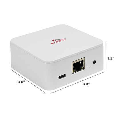 ALEKO Smart Hub for Patio Awnings, Blinds, Shades, & More | Control 20 Motors, DIY Bluetooth Setup, Compatible with Alexa, Google Assistant, Samsung SmartThings | Home Automation Integration