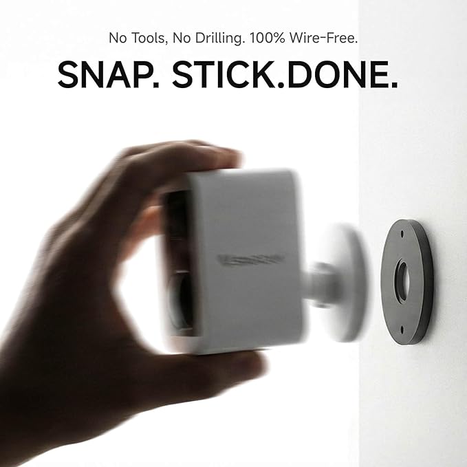 VSTARCAM 2K Security Cameras Wireless Outdoor, Free Cloud & SD Storage, Magnetic Easy Mount No Drilling, WiFi 6 2.4/5G Dual Band, Motion Alerts, 6-Month Battery, Color Night Vision, IP66, 2-Way Talk