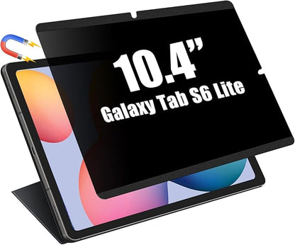 FILMEXT Magnetic Privacy Screen for Samsung Galaxy Tab S6 Lite (10.4 Inch, 2022/2020 Model),Anti Spy Anti Glare Anti Blue Light Eye Protection Matte Anti-Peeping Screen Filter-1Pack