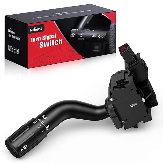 Nilight Turn Signal Switch Compatible with 2008 2009 2010 Ford F250 Super Duty F350 Super Duty F450 Super Duty F550 Super Duty 2009 Ford F350 Windshield Wiper Combination Switches