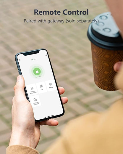 Geek Smart Fingerprint Deadbolt with App, Keypad Door Lock for Front Door