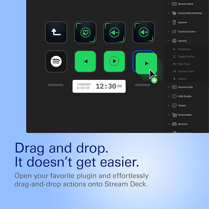 Elgato Stream Deck Neo, 8 Customizable Keys, 2 Touch Points | Automates repetitive tasks, Compatible with Zoom, Teams, Office apps, Smart home control, Zero-plastic packaging