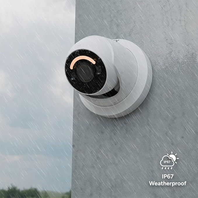Lorex Classic 4K+ PoE Dome Camera | 12MP | IP Add-on Camera (No Cable) | Color Night Vision | Person & Vehicle Detection | 2-Way Talk | Metal Housing | IP67 Weatherproof | Requires a Recorder