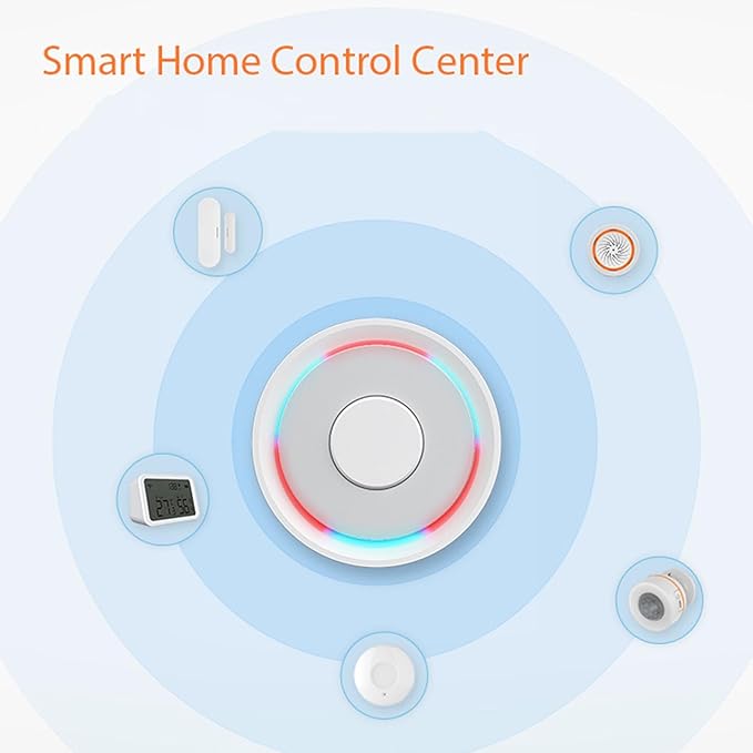 Dioche Smart for Tuya App, Hub Central Controller for Smart Home System, with Real Time Control and One Click Network Connection