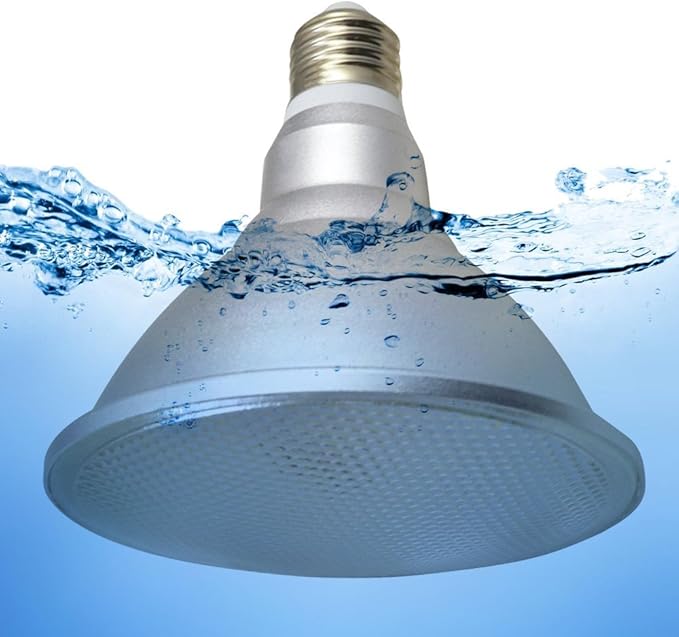 PAR38 LED Floodlight Bulb, 30W Color Changing Light Bulb, Remote Controlled RGB Landscape Light, Dimmable E27 Based Waterproof Lawn Lamp for Holiday Party Courtyard Decor (2pcs)
