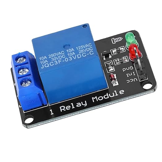 3.3V Relay Module for, Electronic Switch Control Board with LED Indicator, Compatible with Smart Home Automation Systems and DIY Projects