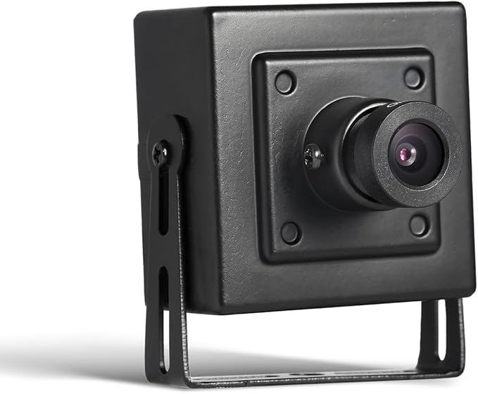5MP POE Mini IP Camera, Built in Microphone, UltraHD Indoor Small Security Camera with Audio, 3.6mm Lens(75° FOV), H.265/H.264, Smart Phone/PC App (I706-P-A)
