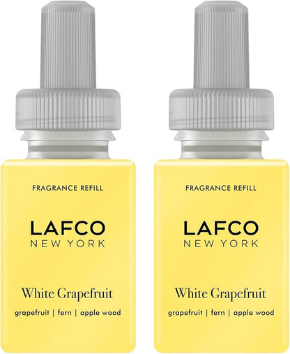 LAFCO New York Pura Smart Device Refill, White Grapefruit - Pack of 2 - Each Vial Delivers Up to 2 Weeks of Fragrance Life - Made in the USA