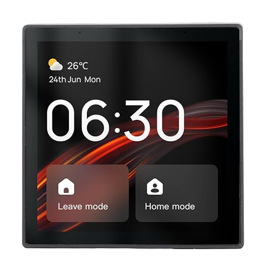 Fafeicy Smart Home Control Panel 4 Inch Touch Screen for Tuya Voice Scene
