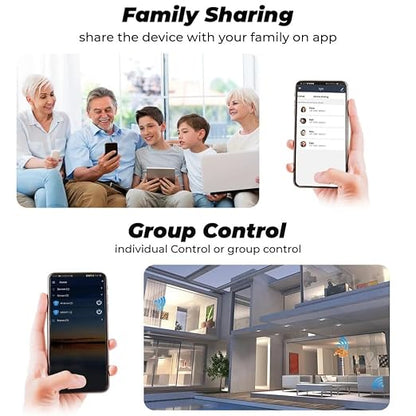 4 Channel USB 5V DC 7-32V Smart WiFi Bluetooth Wireless Relay Switch Module,eWelink app WiFi Remote Control Lights Garage Door,Compatible with Alexa,Google Assistant
