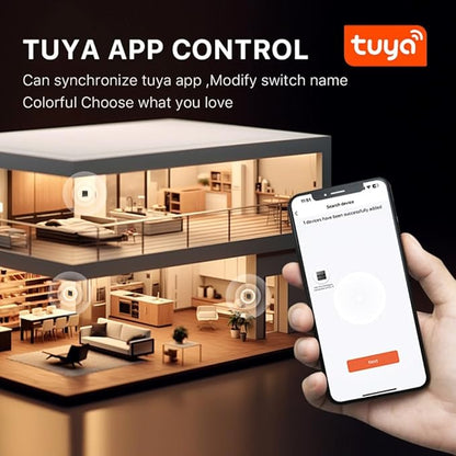 Tuya Zigbee Smart Scene Switch Lighting Smart Control Scene Control Switch Panel Smart Socket Smart Switch 485 86 Box A