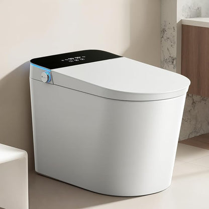 Smart Toilet with Bidet Built-in: Ultra Gentle Wash Bidet Toilet Child Mode