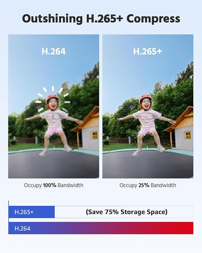 ANNKE 8 Channel DVR for Security Camera, 3K Lite Hybrid 5-in-1 CCTV Digital Video Recorder, Supports 8CH TVI/AHD/CVI/CVBS Analog and 2CH IP Cameras, 24/7 Video Recording for Home Surveillance, 1TB HDD