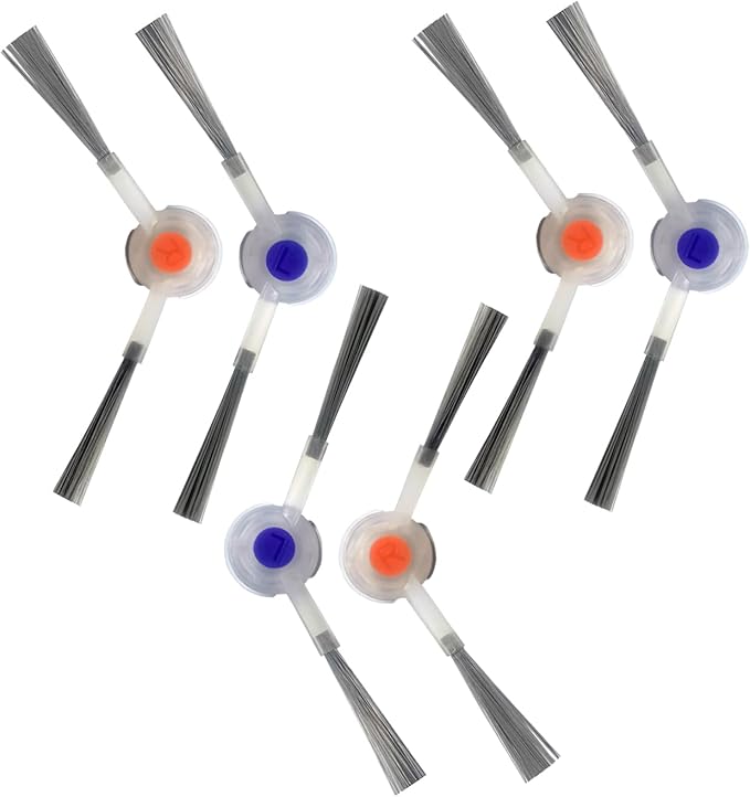 Side Brush Compatible for Narwal Freo X Ultra, Compatible for Narwal Freo X Plus Versatile Self Mop Clean Robot.(6 Pack)