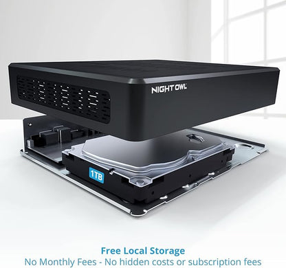 Night OWL BTWN8-4L1 UHD NVR Security KIT