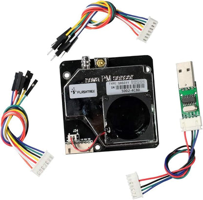 PM Sensor SDS011 High Precision PM2.5 Air Quality Detection Sensor Module Super Dust Sensors Digital Output for Arduino