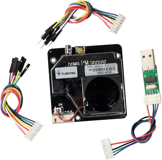 PM Sensor SDS011 High Precision PM2.5 Air Quality Detection Sensor Module Super Dust Sensors Digital Output for Arduino
