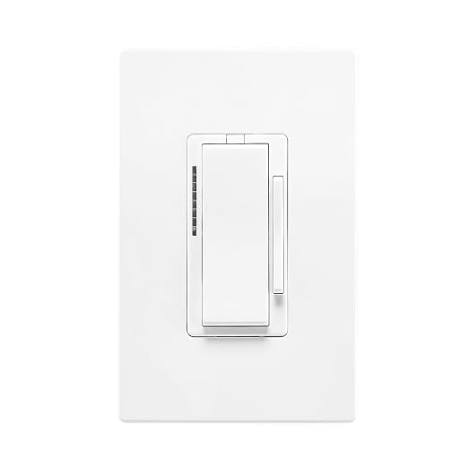 Eaton EWFD30-W-BX-T Wi-Fi Smart Universal Dimmer Works with Hey Google and Alexa, White